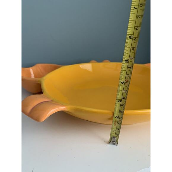2005 Target Home Crab Large Serving Dish Vintage Platter Bowl Dip Orange Beach - Picture 12 of 16